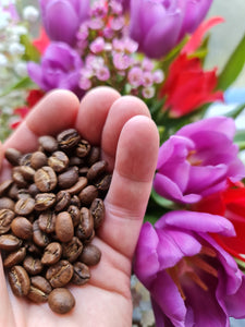 Ljusrostat kaffe